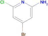 4-Bromo-6-chloropyridin-2-amine