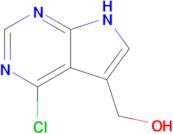 (4-Chloro-7H-pyrrolo[2,3-d]pyrimidin-5-yl)methanol