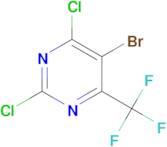 5-Bromo-2,4-dichloro-6-(trifluoromethyl)pyrimidine