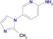 5-(2-Methyl-1H-imidazol-1-yl)pyridin-2-amine