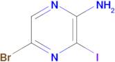 5-Bromo-3-iodopyrazin-2-amine