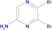 5,6-Dibromopyrazin-2-amine