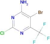 5-Bromo-2-chloro-6-(trifluoromethyl)pyrimidin-4-amine