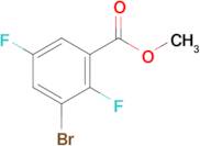 Methyl 3-bromo-2,5-difluorobenzoate