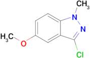 3-Chloro-5-methoxy-1-methyl-1H-indazole