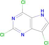 2,4,7-Trichloro-5H-pyrrolo[3,2-d]pyrimidine