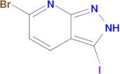 6-Bromo-3-iodo-1H-pyrazolo[3,4-b]pyridine