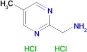 (5-Methylpyrimidin-2-yl)methanamine dihydrochloride
