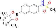 N-(6-(4,4,5,5-Tetramethyl-1,3,2-dioxaborolan-2-yl)naphthalen-2-yl)methanesulfonamide