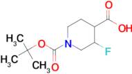 1-(tert-Butoxycarbonyl)-3-fluoropiperidine-4-carboxylic acid