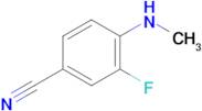 3-Fluoro-4-(methylamino)benzonitrile