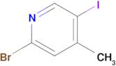 2-Bromo-5-iodo-4-methylpyridine