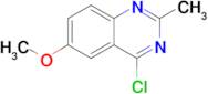 4-Chloro-6-methoxy-2-methylquinazoline