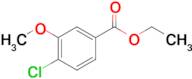 4-Chloro-3-methoxybenzoic acid ethyl ester