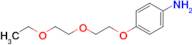 4-(2-(2-Ethoxyethoxy)ethoxy)aniline