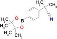 2-Methyl-2-(4-(4,4,5,5-tetramethyl-1,3,2-dioxaborolan-2-yl)phenyl)propanenitrile