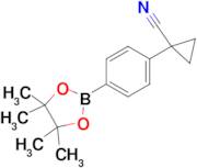 1-(4-(4,4,5,5-Tetramethyl-1,3,2-dioxaborolan-2-yl)phenyl)cyclopropanecarbonitrile