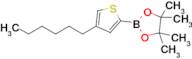 2-(4-Hexylthiophen-2-yl)-4,4,5,5-tetramethyl-1,3,2-dioxaborolane