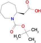 [(2S)-1-(tert-butoxycarbonyl)azepan-2-yl]acetic acid