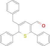 3-benzyl-2,6-diphenyl-2H-thiopyran-5-carbaldehyde