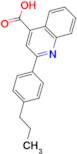 2-(4-propylphenyl)quinoline-4-carboxylic acid