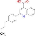 2-(4-butylphenyl)quinoline-4-carboxylic acid