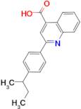 2-(4-sec-butylphenyl)quinoline-4-carboxylic acid