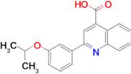 2-(3-isopropoxyphenyl)quinoline-4-carboxylic acid