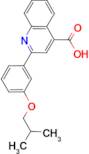 2-(3-isobutoxyphenyl)quinoline-4-carboxylic acid