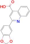 2-(1,3-benzodioxol-5-yl)quinoline-4-carboxylic acid