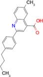 2-(4-butylphenyl)-6-methylquinoline-4-carboxylic acid