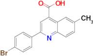 2-(4-bromophenyl)-6-methylquinoline-4-carboxylic acid