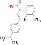 2-(4-isopropylphenyl)-8-methylquinoline-4-carboxylic acid