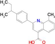 2-(4-sec-butylphenyl)-8-methylquinoline-4-carboxylic acid