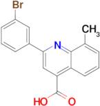 2-(3-bromophenyl)-8-methylquinoline-4-carboxylic acid