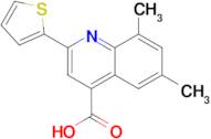 6,8-dimethyl-2-thien-2-ylquinoline-4-carboxylic acid