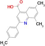 6,8-dimethyl-2-(4-methylphenyl)quinoline-4-carboxylic acid