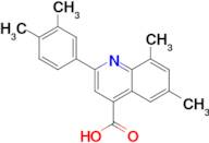 2-(3,4-dimethylphenyl)-6,8-dimethylquinoline-4-carboxylic acid