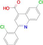 6-chloro-2-(2-chlorophenyl)quinoline-4-carboxylic acid