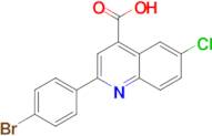 2-(4-bromophenyl)-6-chloroquinoline-4-carboxylic acid