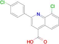 8-chloro-2-(4-chlorophenyl)quinoline-4-carboxylic acid