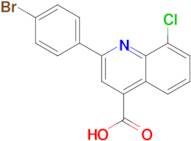 2-(4-bromophenyl)-8-chloroquinoline-4-carboxylic acid