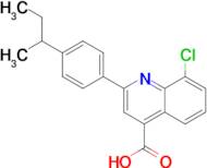 2-(4-sec-butylphenyl)-8-chloroquinoline-4-carboxylic acid