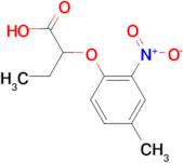 2-(4-methyl-2-nitrophenoxy)butanoic acid