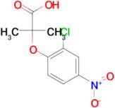 2-(2-chloro-4-nitrophenoxy)-2-methylpropanoic acid