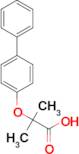 2-(1,1'-biphenyl-4-yloxy)-2-methylpropanoic acid