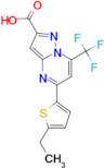 5-(5-ethylthien-2-yl)-7-(trifluoromethyl)pyrazolo[1,5-a]pyrimidine-2-carboxylic acid