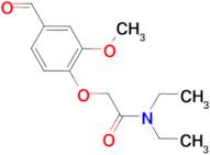 N,N-diethyl-2-(4-formyl-2-methoxyphenoxy)acetamide