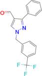 3-phenyl-1-[3-(trifluoromethyl)benzyl]-1H-pyrazole-4-carbaldehyde