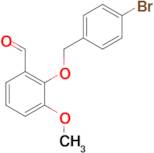 2-[(4-bromobenzyl)oxy]-3-methoxybenzaldehyde